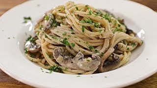 Creamy Mushroom Pasta Recipe [upl. by Danila]