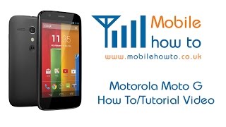 How To SetChange SMSMessage Alert Tone  Motorola Moto G [upl. by Isyak]