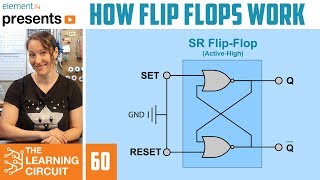 How Flip Flops Work  The Learning Circuit [upl. by Itida943]