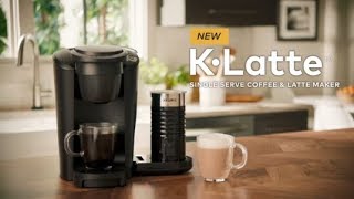 NEW Keurig® KLatte™ Coffee amp Latte Maker [upl. by Ennaeirb]