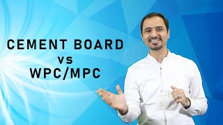 Difference Between Cement Board And WPCMPC [upl. by Nnahgem]