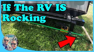 DiY RV Stabilizer  Camper Stabilization [upl. by Nauwtna900]