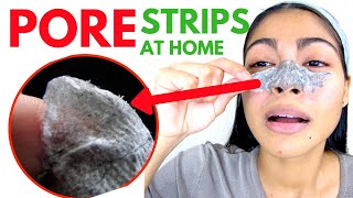 DIY Blackhead Strips that ACTUALLY WORK [upl. by Berrie458]