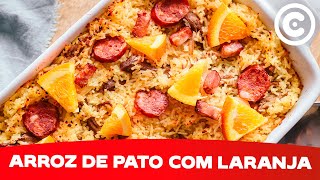 Como fazer Arroz de Pato Receita fácil [upl. by Jareen619]