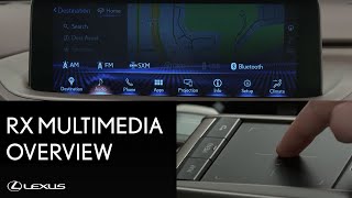 Lexus HowTo RX Multimedia System Overview  Lexus [upl. by Kassia347]