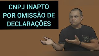 Como regularizar cnpj inapto por omissão de declaraçõesWellington Ribeiro [upl. by Salkcin]