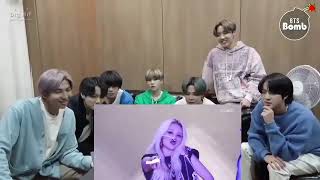 Bts reaction to Gidle Abracadabra cover performance [upl. by Aietal343]