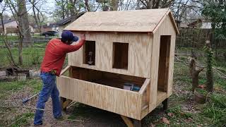 Backyard Chicken Coop Anyone Can Build [upl. by Nortad]