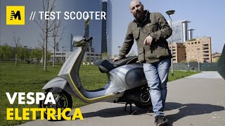 Test Vespa Elettrica Comè e come va [upl. by Ayel]