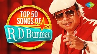 Top 50 songs of R D Burman  Instrumental HD Songs  One Stop Jukebox [upl. by Myca]