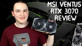 MSI RTX 3070 VENTUS 2X review and benchmarks — Double the speed of the GTX 1070 [upl. by Blood]