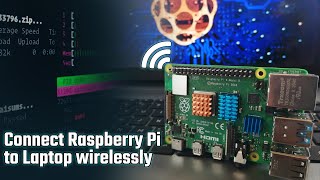 Connect Raspberry Pi to Laptop Wirelessly  saMvidita [upl. by Ttennej519]