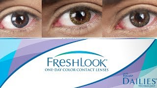 MYSTIC FRESHLOOK ONE DAY REVIEW 2018 [upl. by Nomelihp389]