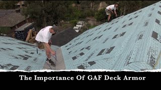 GAF Deck Armor Installation For Asphalt Shingles [upl. by Tisbe]