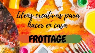 Artes plásticasTécnica de Frottage [upl. by Thoma]