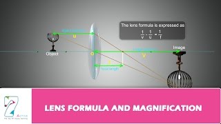 LENS FORMULA AND MAGNIFICATION [upl. by Asselam805]