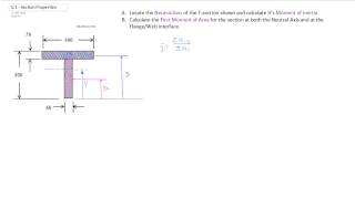 51  Crosssectional Properties  Centroid Part I [upl. by Anoo]