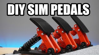 DIY Sim Racing Pedals 3D Printed [upl. by Goody]