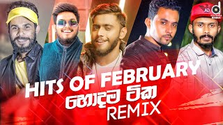 HITS OF FEBRUARY 2021  Sinhala Remix Songs  Sinhala DJ Jukebox  Remix Songs 2021 [upl. by Dougal]