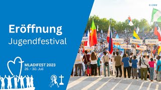 Eröffnung  Mladifest Medjugorje 2023 [upl. by Assener]