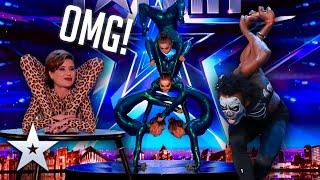 UNBELIEVABLY BENDY Auditions  Britains Got Talent [upl. by Ltney]