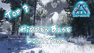 Ark Genesis Top 6 Hidden Arctic Base Locations [upl. by Norvun933]