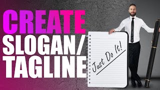 How To Create A Tagline Or Slogan Agency Process [upl. by Einned]