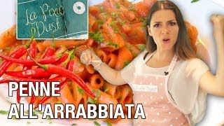 Penne allArrabbiata  The Angry Penne  Italian Pasta Recipes [upl. by Dnamra487]