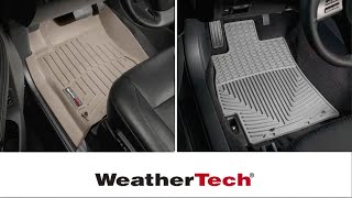 WeatherTech FloorLiners Vs Floor Mats The Right Choice for Your Vehicle [upl. by Llenwad]