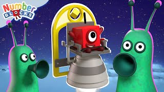 Numberblocks in Space  Learn to count  Numberblocks [upl. by Ahseya705]