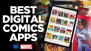 THE BEST DIGITAL COMICS APPS  Marvel Unlimited vs Comixology  How to Read Digital Comics [upl. by Ayhtnic648]