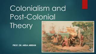 Colonialism and PostColonial Literary Criticism [upl. by Fair]