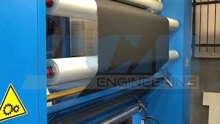 HOT MELT LAMINATING MACHINE [upl. by Docilla243]