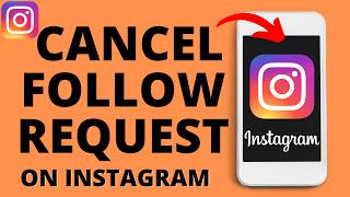 How to Cancel Follow Requests on Instagram [upl. by Cattier]