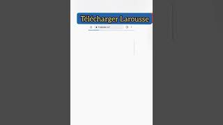 Télécharger gratuitement le dictionnaire français Larousse [upl. by Notluf]