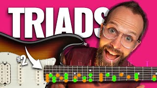 3 Exercises to MASTER guitar TRIADS [upl. by Doroteya]