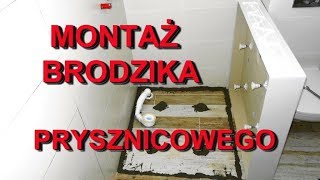 Montaż brodzika kabiny prysznicowej [upl. by Rehpretsirhc]