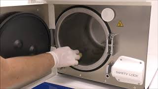 Cleaning the autoclave chamber [upl. by Anihc]