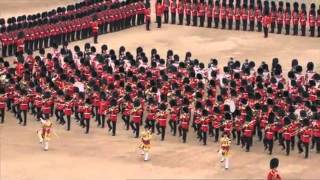 4 Trooping the Colour  Escort to the Colour [upl. by Merideth285]