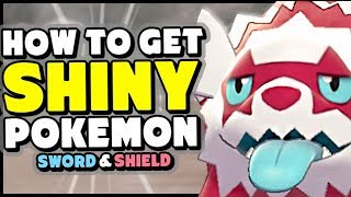 How To Get SHINY POKEMON In Sword and Shield [upl. by Erapsag]