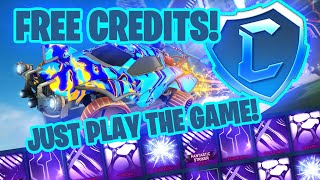 How To Get FREE CREDITS In Rocket League Just By Playing The Game Free To Play Update [upl. by Hanover]