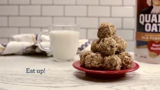 Quaker® Oatmeal NoBake Clusters No Oven Necessary  Quaker [upl. by Eolcin937]