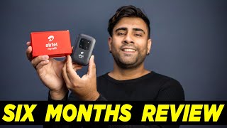 Airtel 4G HOTSPOT Long Term Review Should You Buy It or Not 2022 [upl. by Eenar]