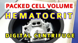 PACKED CELL VOLUME  HEMATOCRIT  HEMATOLOGY LAB  PHYSIOLOGY [upl. by Murrell]