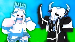 AERY vs NYX in Roblox Bedwars [upl. by Salakcin]