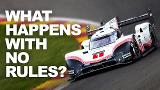 How Porsche Built a Car Faster Than F1 [upl. by Annauqal497]