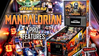 The Mandalorian Pinball  Pro Model Game Features [upl. by Animaj908]