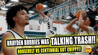 Brayden Burries went OFF vs Centennial High School [upl. by Ahseit]