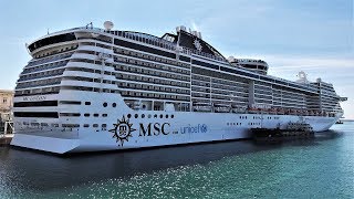 MSC Fantasia cruise ship 2019 4K [upl. by Yenohtna800]