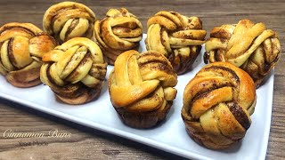 CINNAMON BUNS Recipe  Braided Cinnamon Rolls [upl. by Suoirrad]